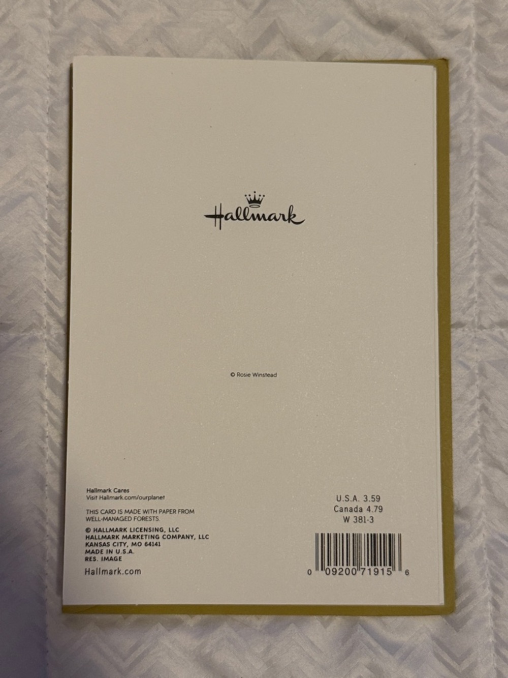 🌻 Bundle of 2 Hallmark Wedding Cards - Picture 7 of 7
